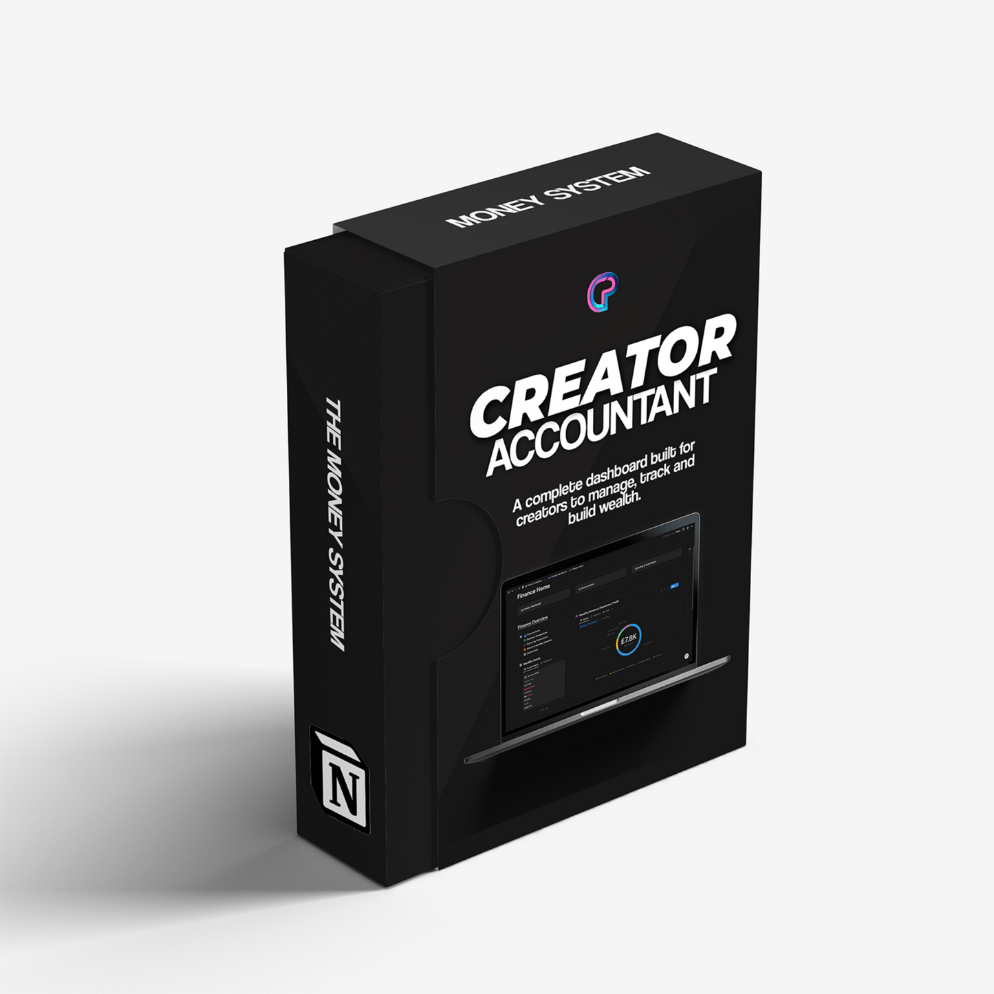 Creator Account Notion Dashboard
